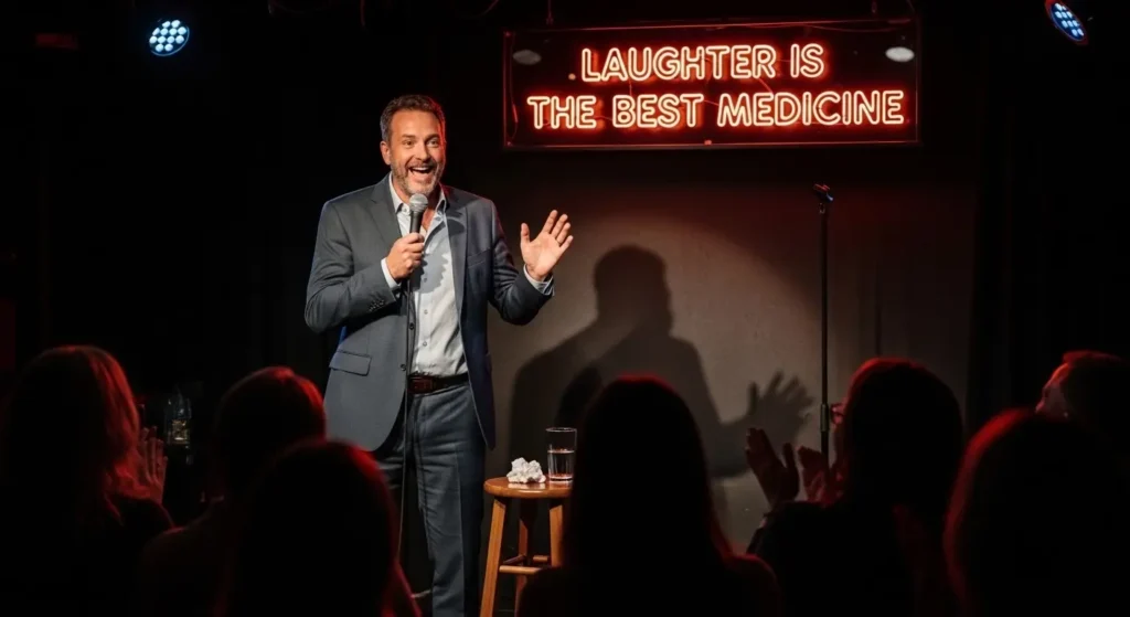 a word for joke in a mocking way
