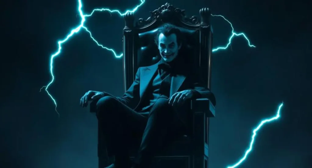 arkham origin joker electric chair
