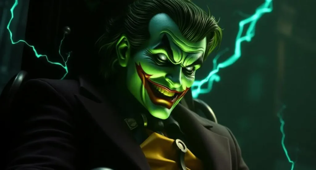 arkham origin joker electric chair