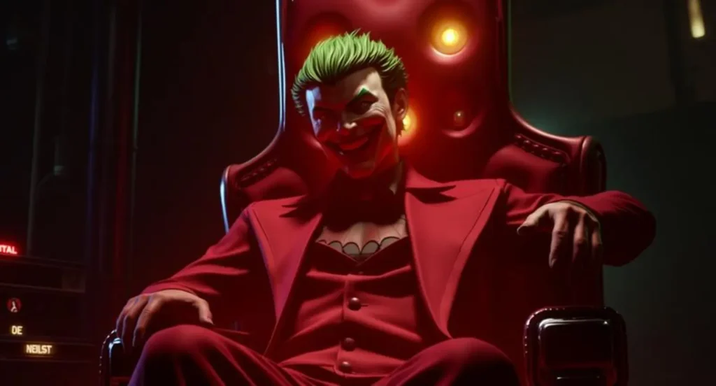 arkham origin joker electric chair