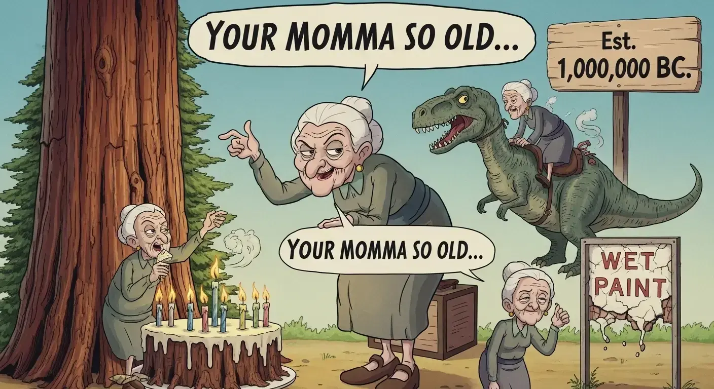 your momma so old jokes