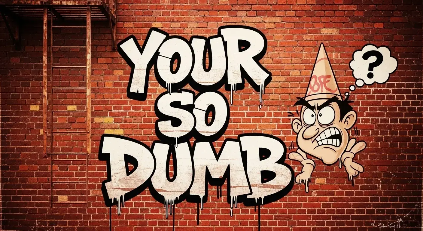 your so dumb jokes