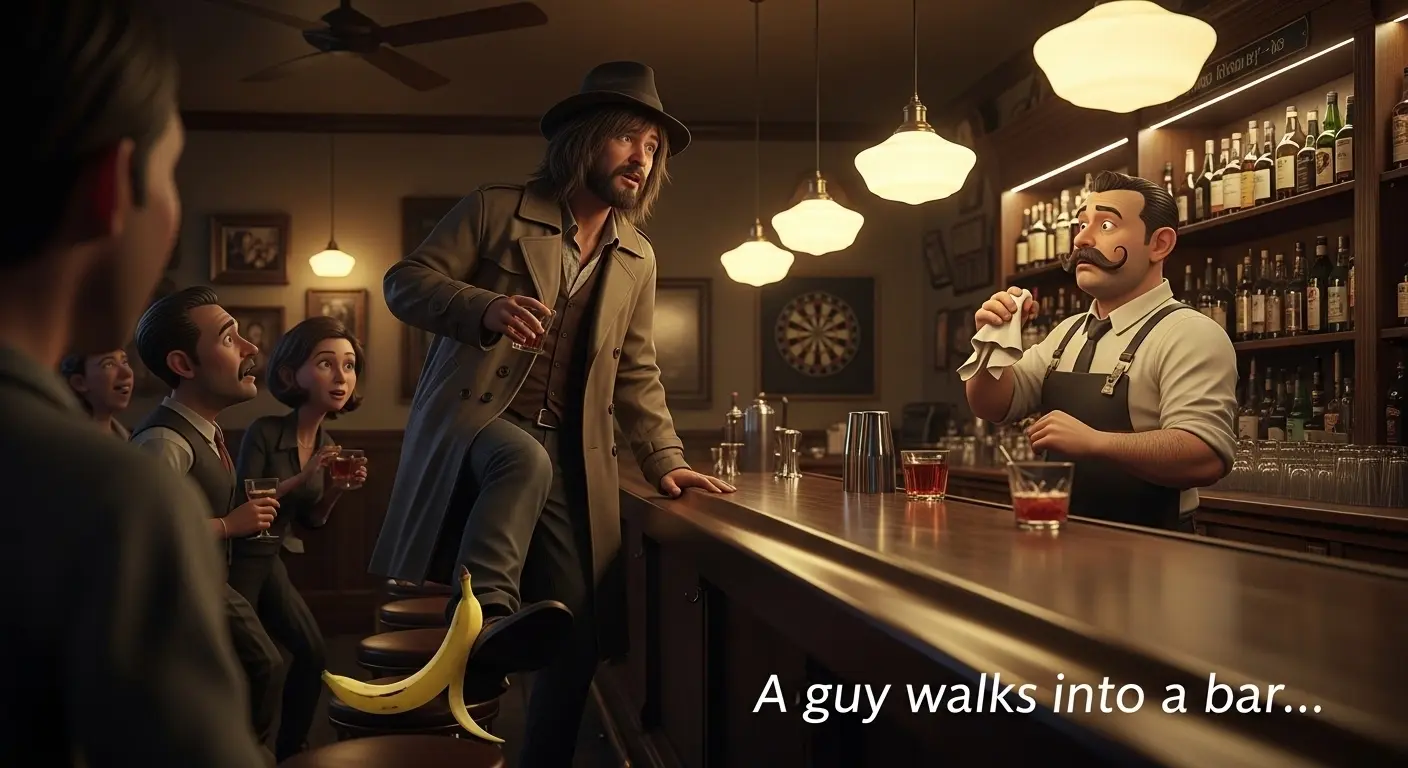 a guy walks into the bar jokes