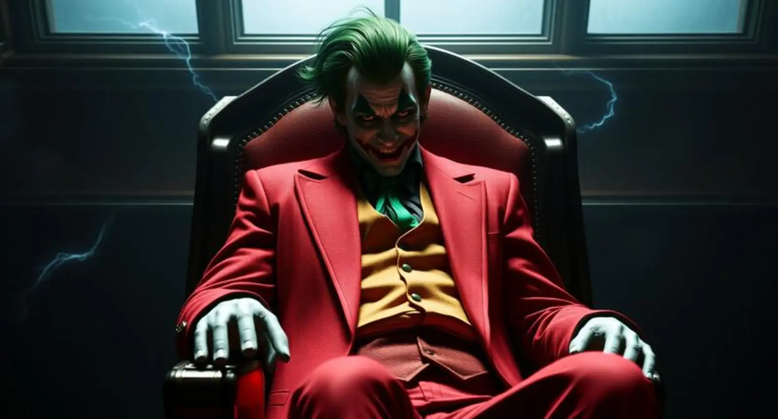arkham origin joker electric chair