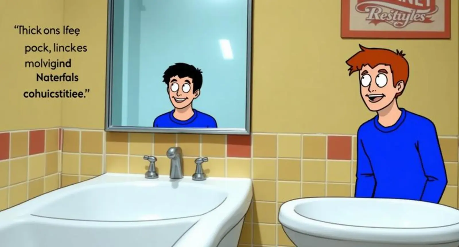 bathroom jokes
