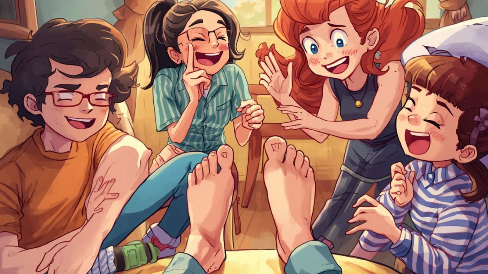 feet jokes