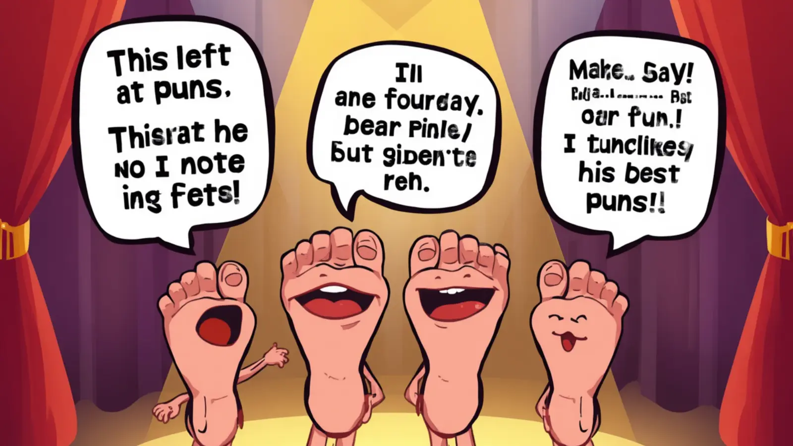 foot jokes